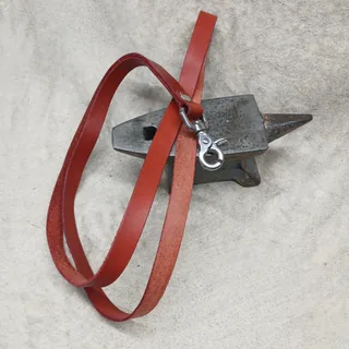 Leine — rot lang / 20mm / ca. 80 cm — rot lang