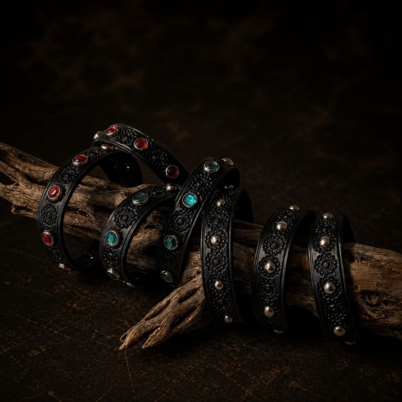 Armband floral Glasspots
