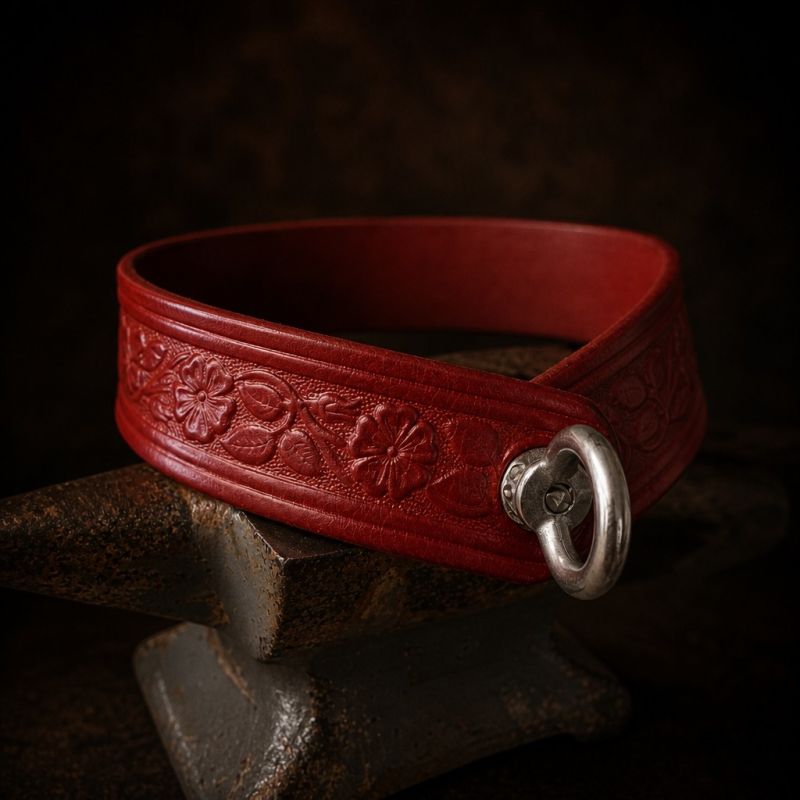 Halsband Blume